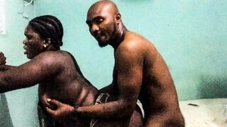 Eritrean BBW Fucked Against The Wall