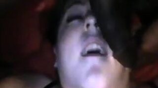 Interracial homemade sex of amateur bbw wife