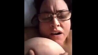 Huge Titted Chick begging for it(quick)