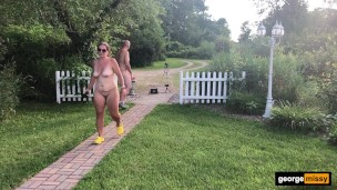 Dick Sucking Outdoors – Real Married Couple Missy and George
