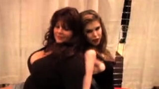 Lesbian BDSM with spanking