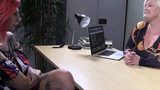 OldNannY British Mature Lesbian Masturbation