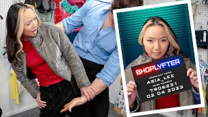Small Asian Thief Asia Lee Gets Dominated And Fucked By The LP Officer In The Backroom – Shoplyfter