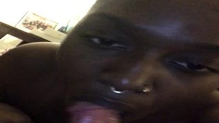 Mixed Hooker Slurps Small Dick