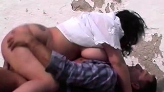 monster tit teen rough fucked by stepbrother