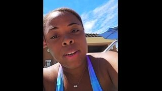 Hot Black Maid Does Some Webcam Black and Ebony